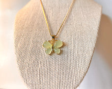 Load image into Gallery viewer, Stainless Steel Light Jade Butterfly Necklace For Women's