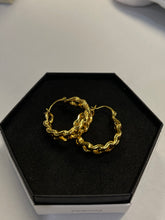 Load image into Gallery viewer, Gold I’m Extra Hoop Earrings