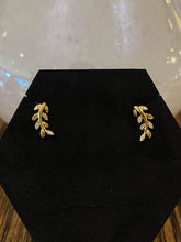 Load image into Gallery viewer, Leaf Stud Earrings