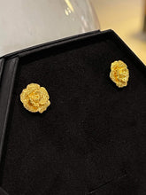 Load image into Gallery viewer, Shimmer Flower Earrings