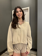 Load image into Gallery viewer, Beige Crop Sweater
