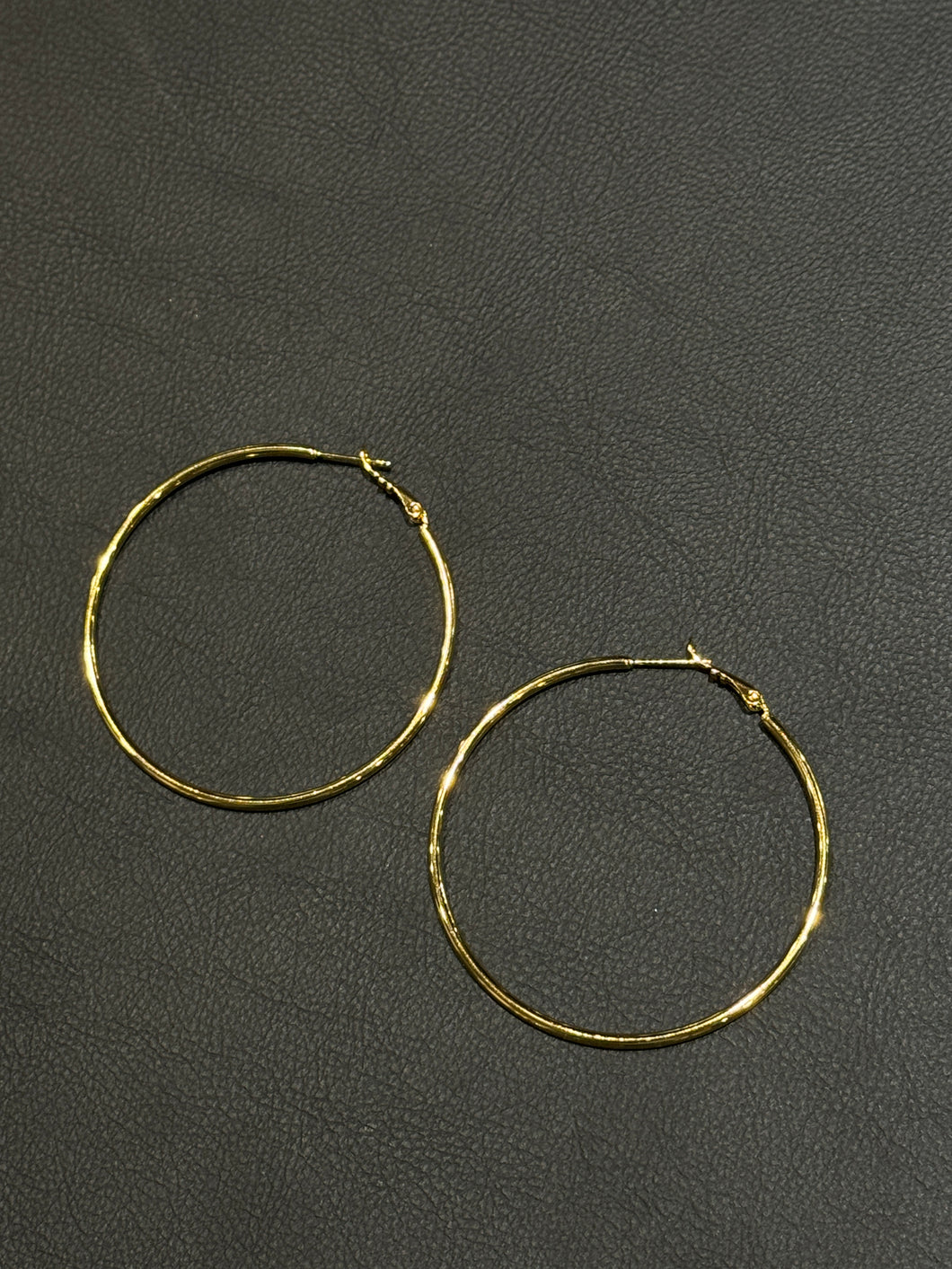 Classic Gold Hoop Earrings