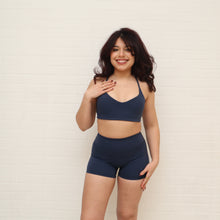 Load image into Gallery viewer, Navy Blue Strappy Bra
