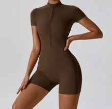 Load image into Gallery viewer, Short Sleeve Shorts Bodysuit
