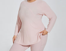 Load image into Gallery viewer, Pink Longsleeve Top
