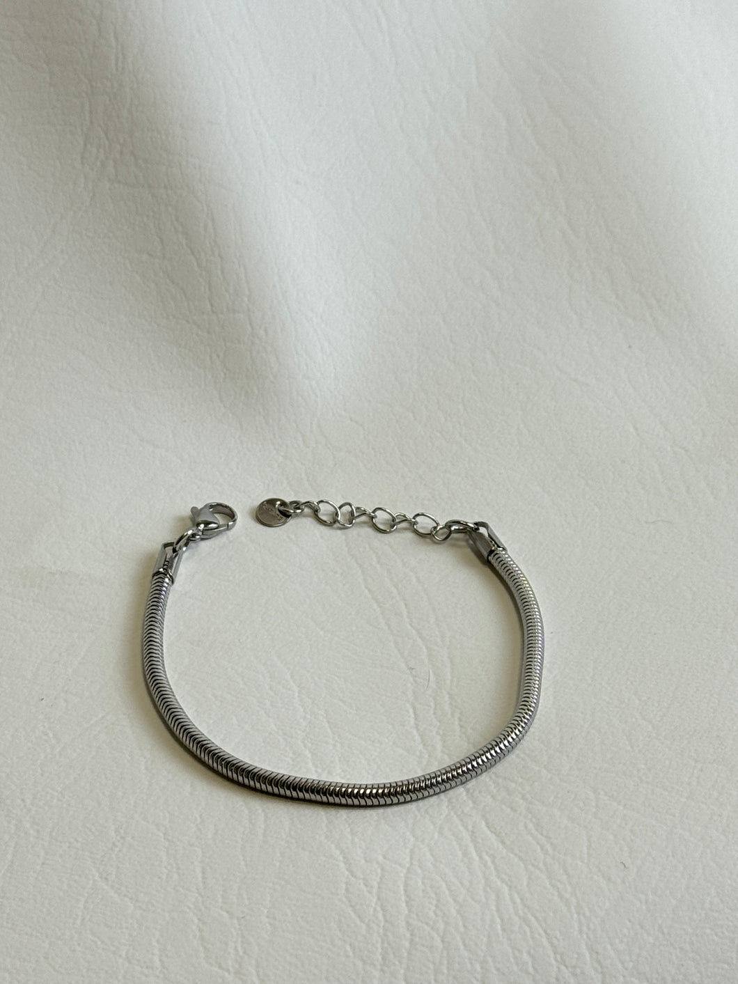 Aryan Silver Rope Bracelet