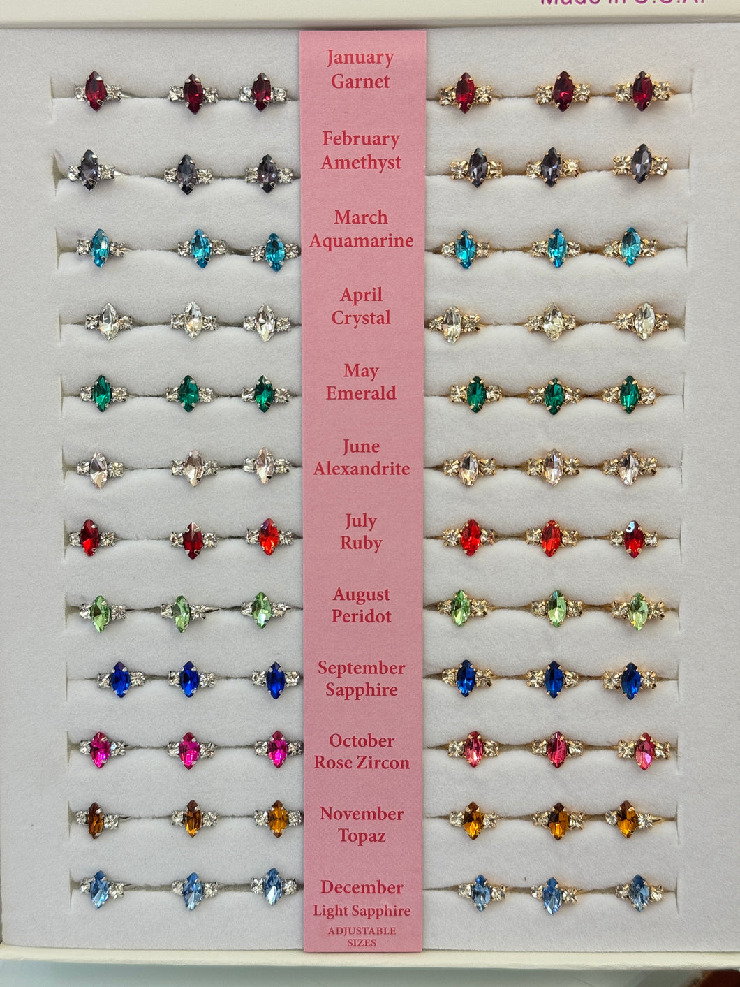 Kid’s Birth Stone Ring