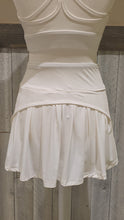 Load image into Gallery viewer, White Pleated Tennis Skirt

