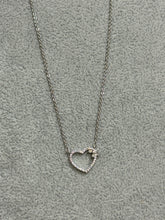 Load image into Gallery viewer, Heart Silver Necklace
