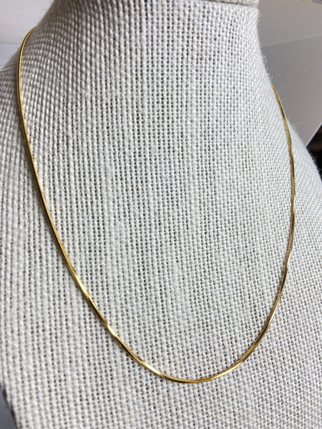 Snake Gold Chain