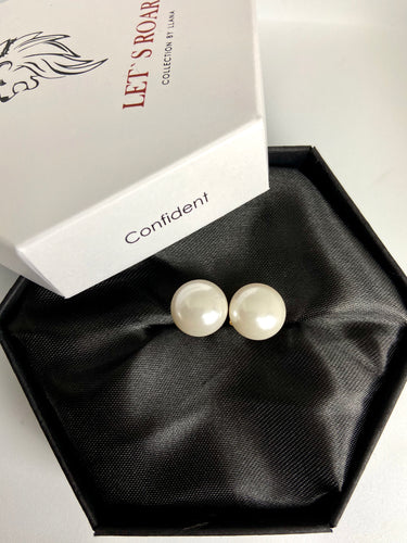 Classic White Pearl Earrings For Women's - Ladies Jewelry 