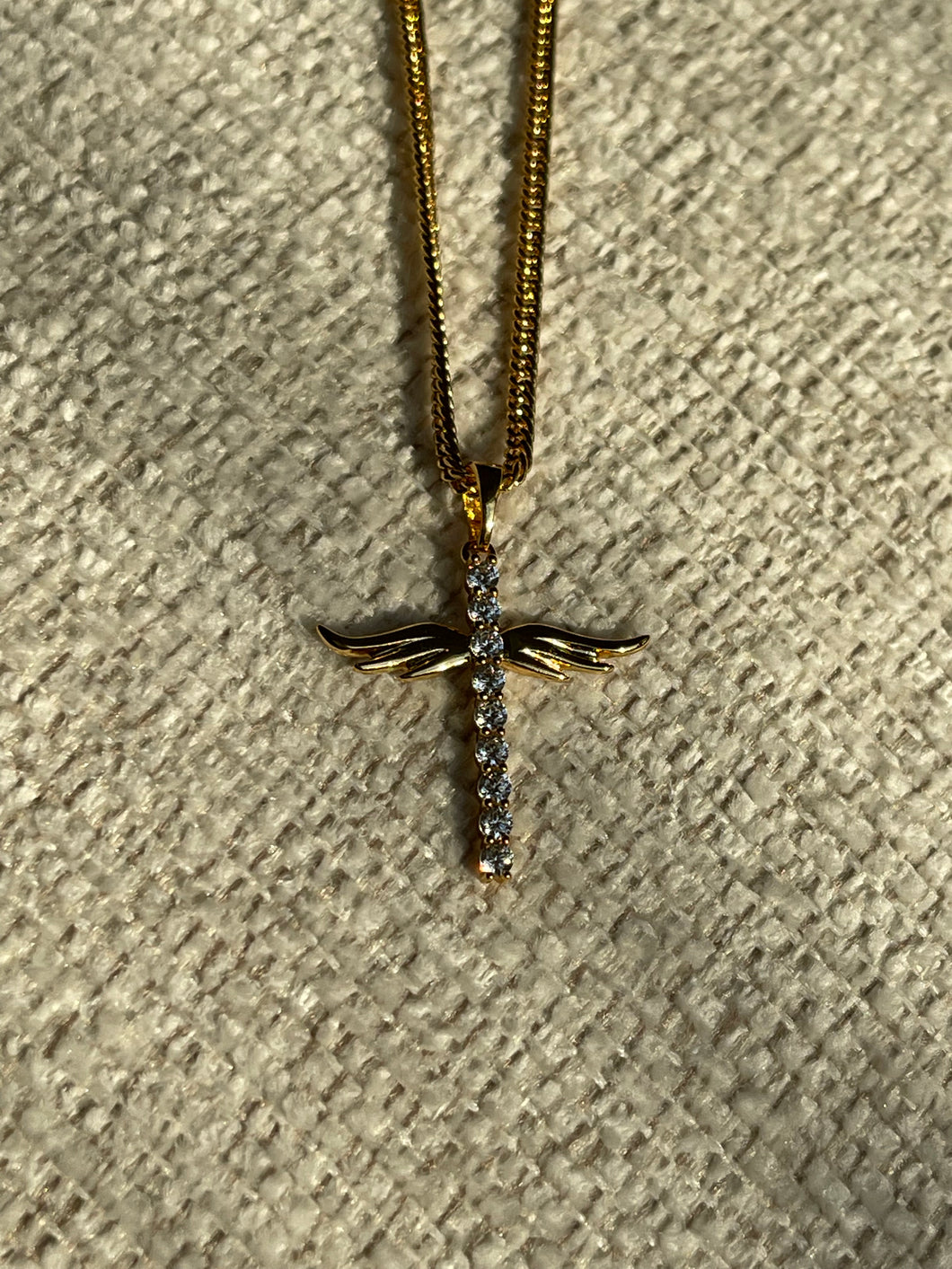 Cross Wing Necklace